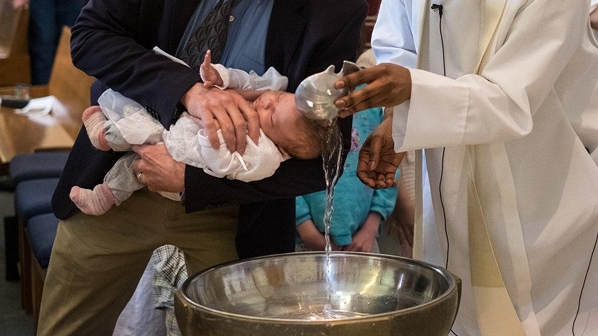 catholic baby baptism