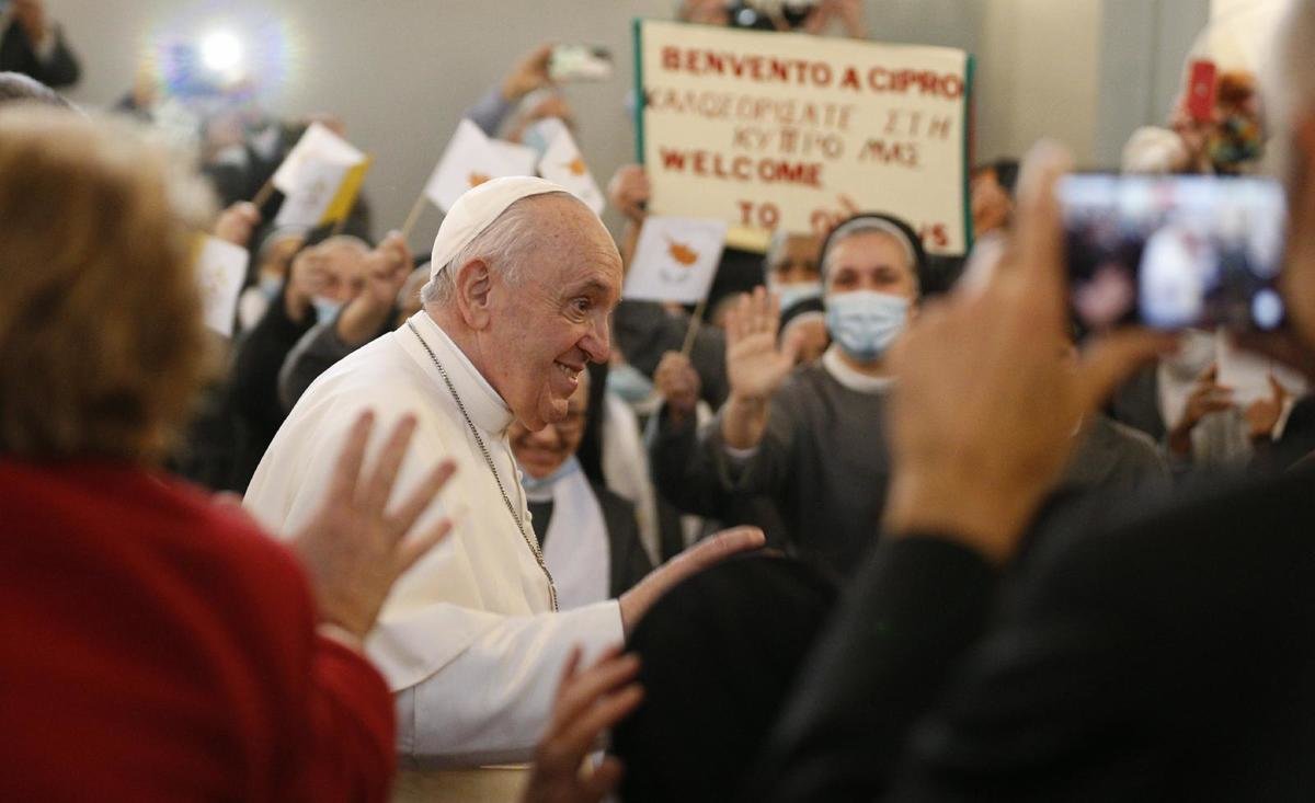 Pope Arriving In Cyprus Tells Catholics To Celebrate Welcome Diversity Northwest Catholic 