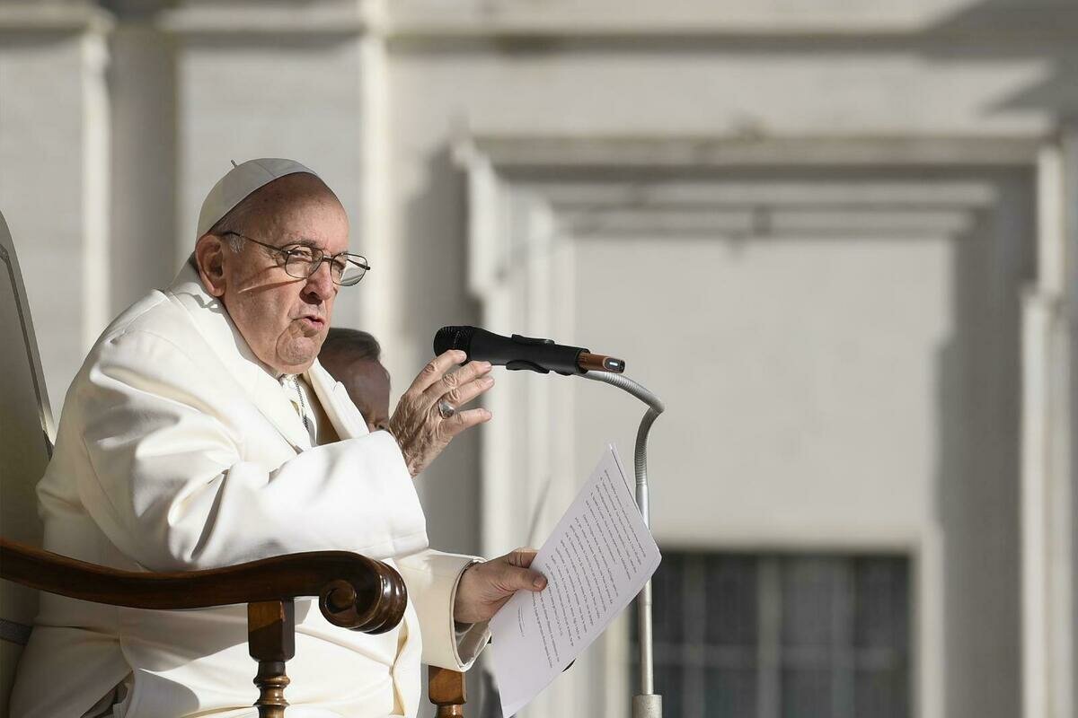 Pope hospitalized for respiratory infection, Vatican says