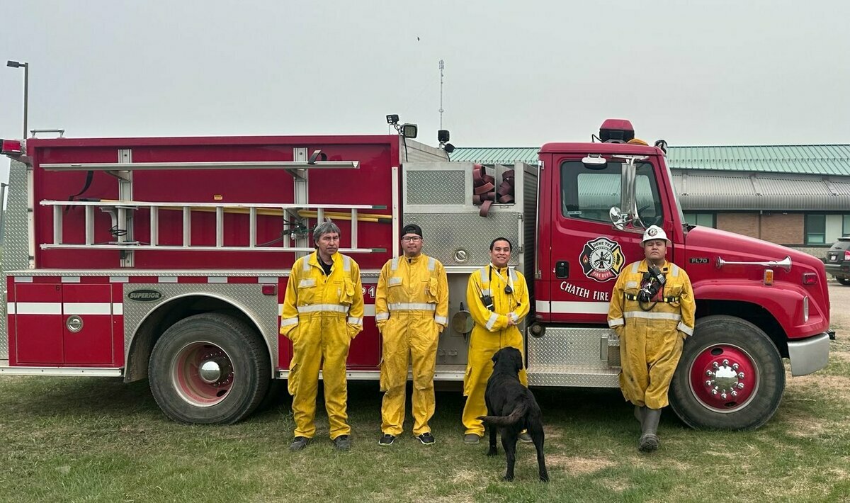Priest is among heroes fighting flames in Canadian wildfires