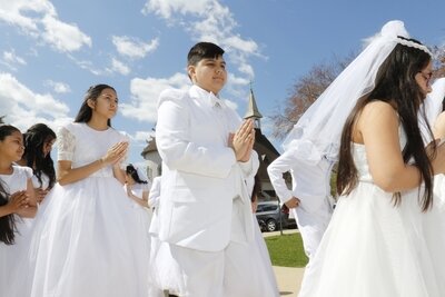Q&A: Is wearing white a requirement for sacraments?